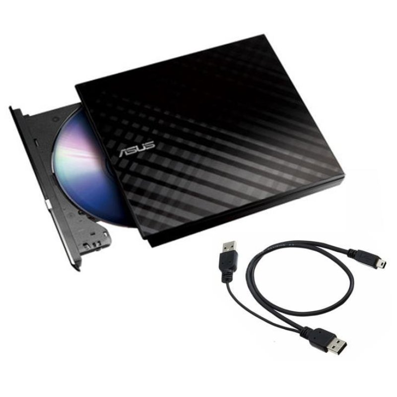 Bảng giá Ỗ đĩa quang rời Asus DVD_RW External Slim (Đen) Phong Vũ