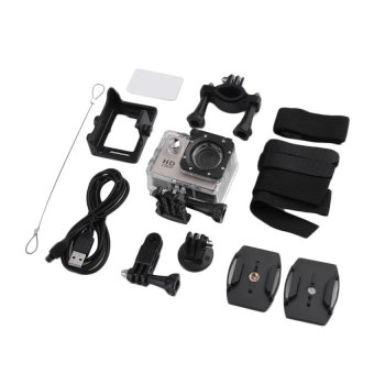 OH 2.0 WIFI Wireless HD SJ4000 1080P 12MP Sports Action Camera (White) - intl  