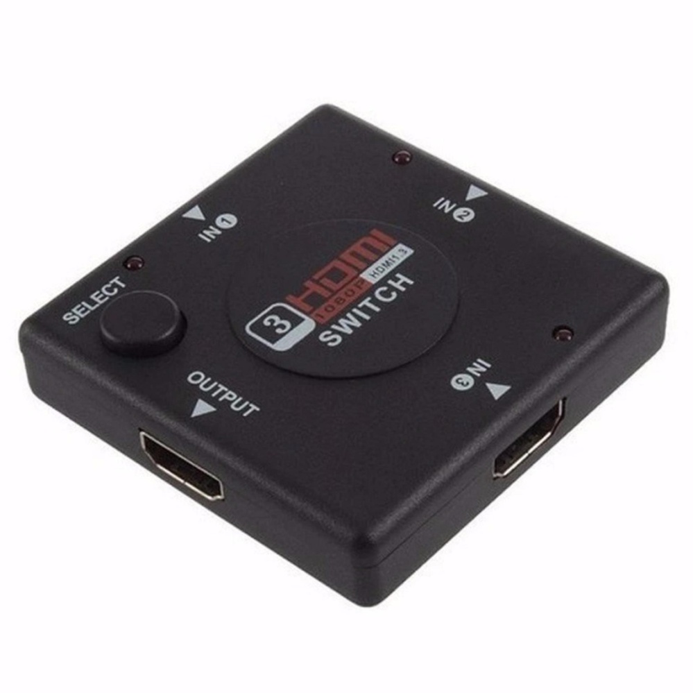 OH Mini Switcher Definition Video 3 Port HDMI Switch Splitter for HDTV PS3 1080P