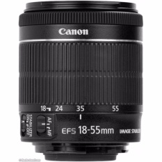 Ống kính Canon EF-S 18-55mm f/3.5-5.6 IS STM – Hàng tách máy màu đen – Hàng nhập khẩu