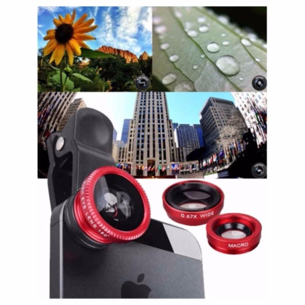 Ống kính kẹp cho điện thoại Universal Clip Lens