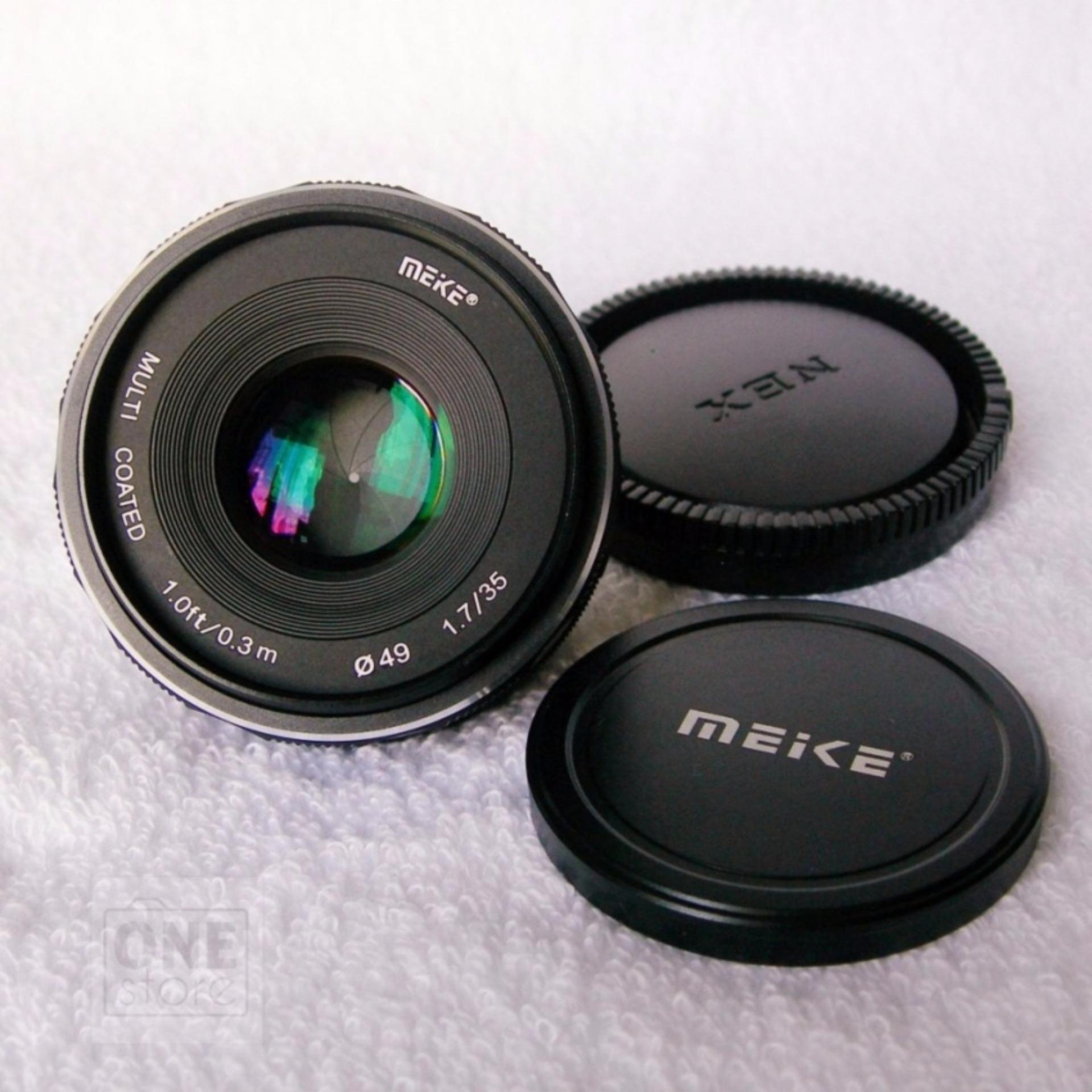 Ống kính Meike 35mm F1.7 cho Sony E mount- manual focus (Đen)