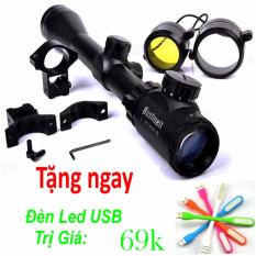 Ống Kính ngắm gắn súng đa năng 3-9×40 Được Sản Xuất Tại Nhạt Bản Loại Mới 2017 + Đèn Led USB Trị Giá 69k
