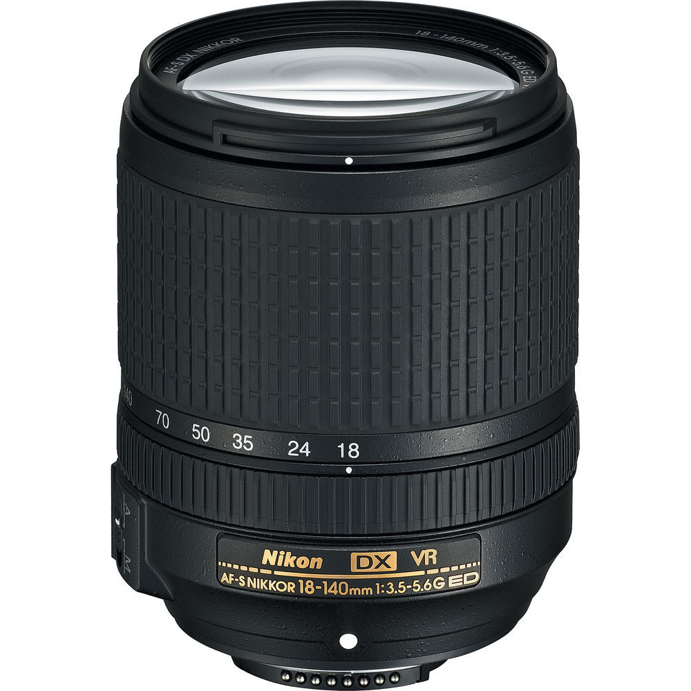 Ống kính Nikon AF-S 18-140mm f/3.5-5.6G ED VR (Đen)