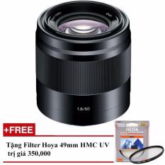 Ống kính Sony SEL 50mm F/1.8 OSS (Đen) – Hàng Sony Việt Nam – Tặng 1 Filter Hoya HMC UV 49mm