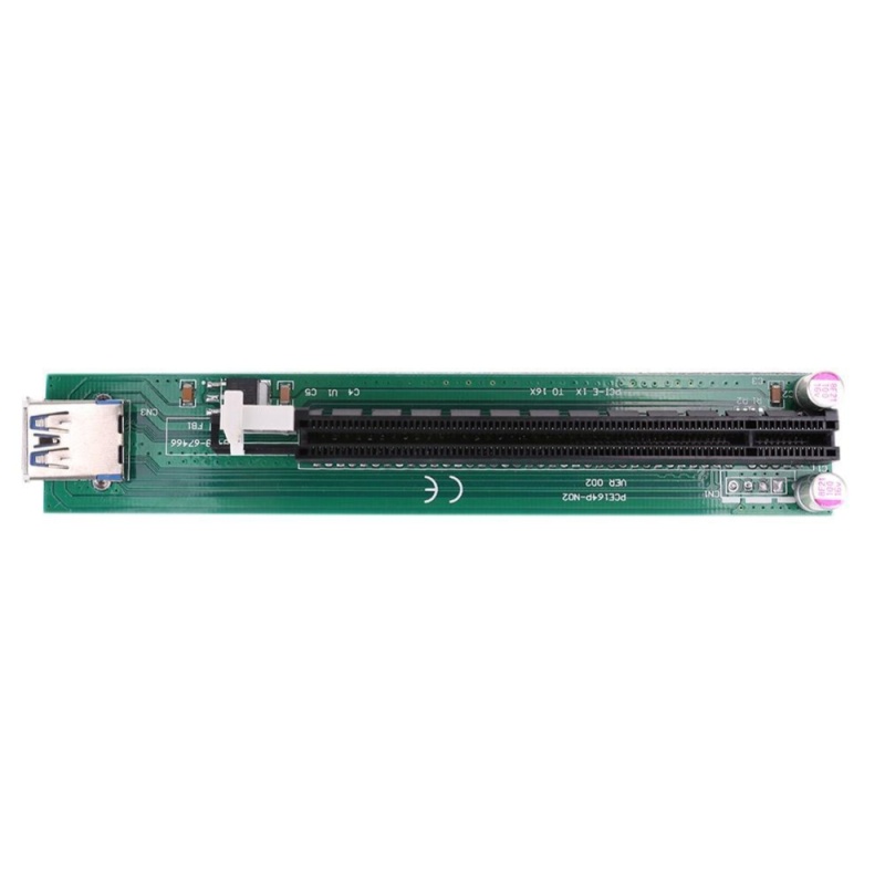 Bảng giá PCI-e 1X to 16X Graphic Card Power Enhancing Extender Cable for BTC Mining (Green) - intl Phong Vũ
