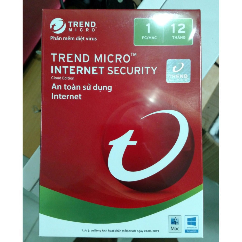 Phần mềm diệt virusbTrend Micro Internet Security
