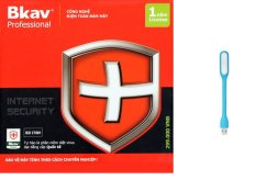 Phần mềm diệt virut Bkav Pro Internet Security tặng kèm đèn led usb chiếu sáng 1000000319+1000000558