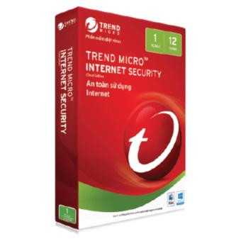 Phần mềm diệt virut Trend Micro Internet Security - 1PC  