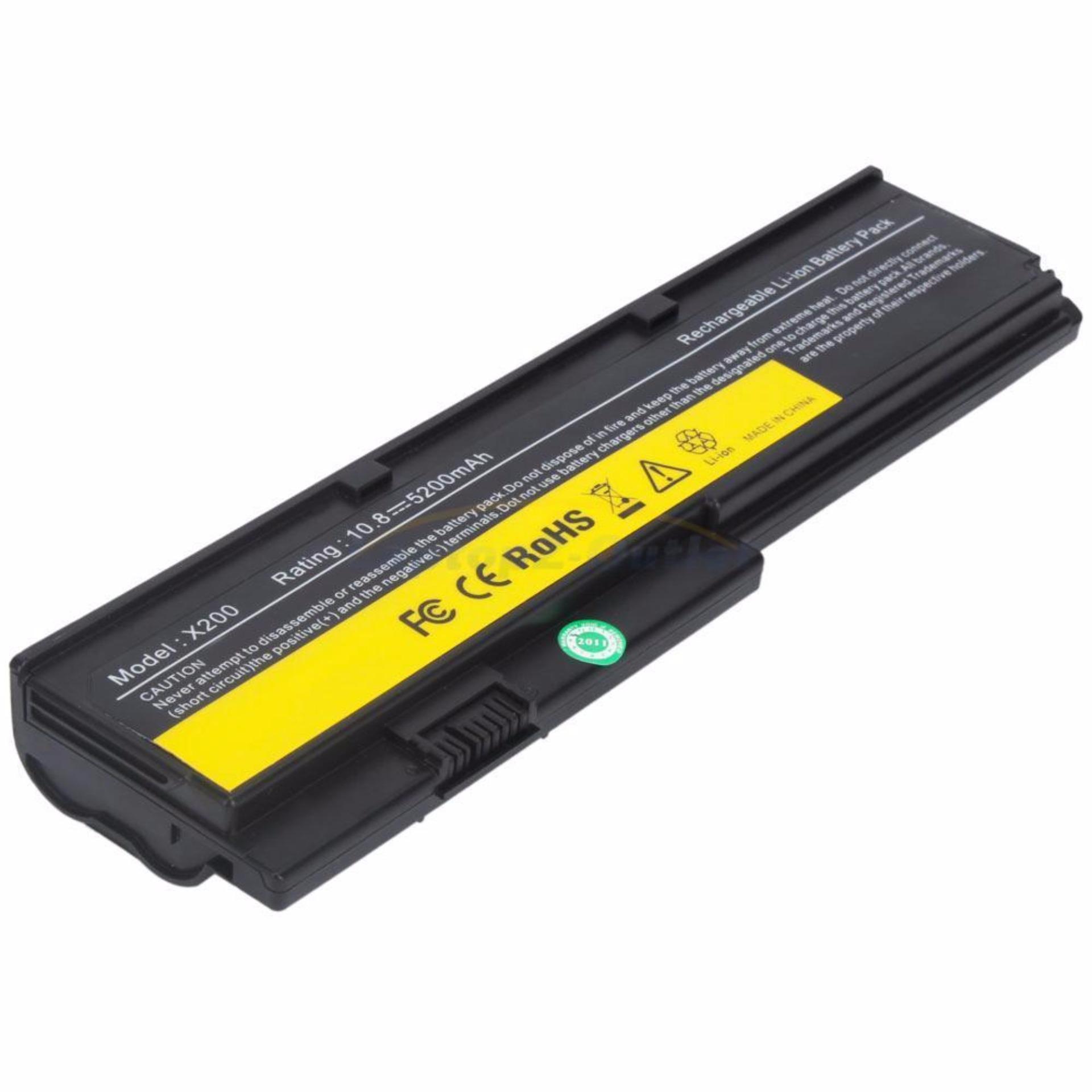 Pin laptop IBM THINKPAD X200 X201 6 Cell (Đen)
