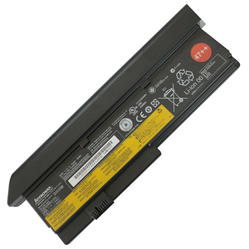 Pin Laptop Lenovo ThinkPad X200 X200s X201 X201s (Đen) - Hàng nhập khẩu