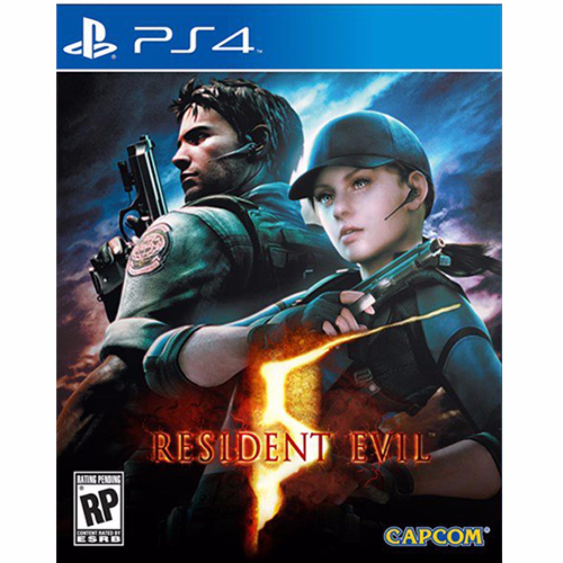 Đĩa Game PS4 Resident Evil 5