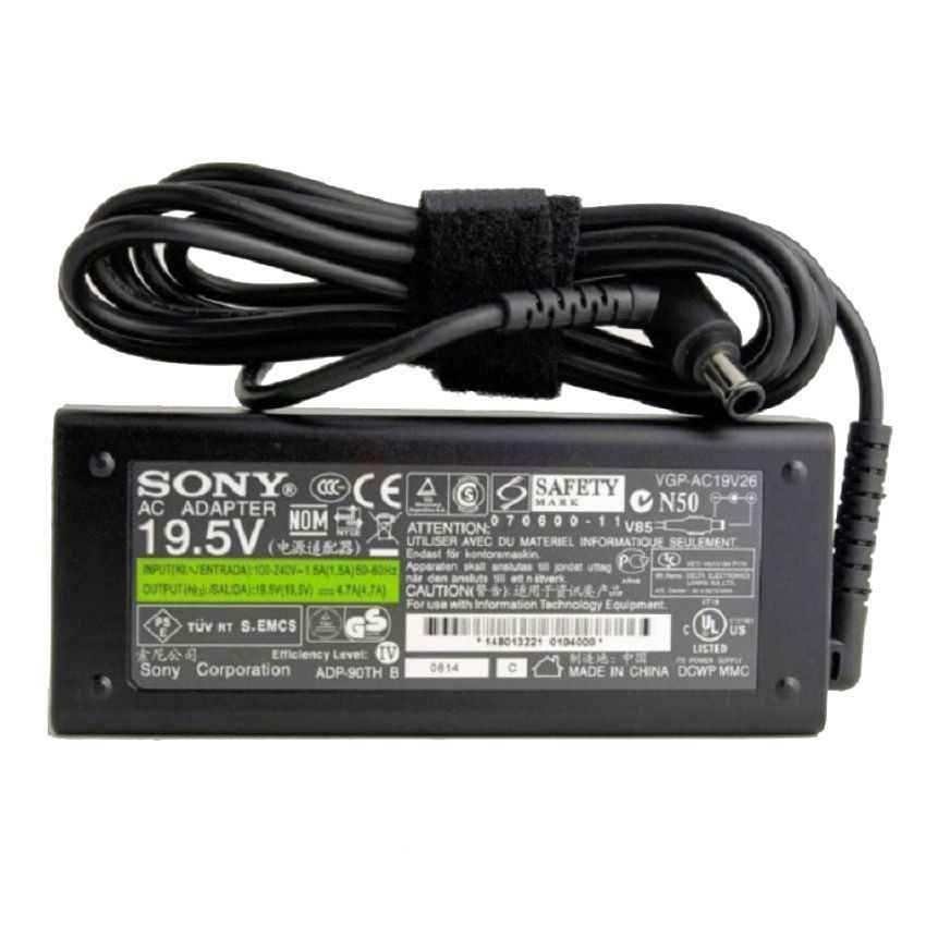 Sạc laptop Sony 19.5V - 4.7A - 90W (Đen)