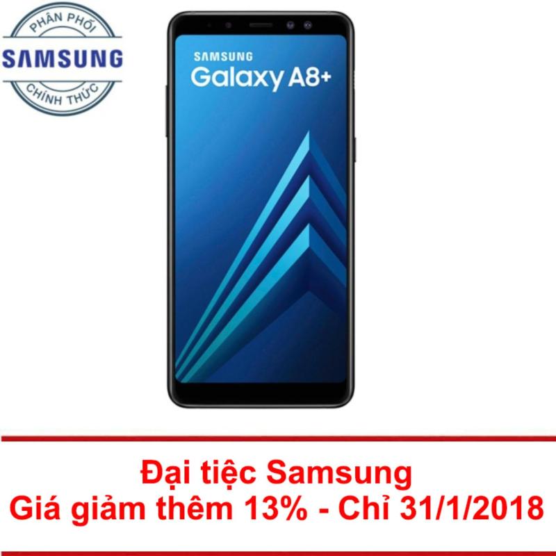 Samsung Galaxy A8+ 64Gb Ram 6Gb 6 (Đen) - Hãng phân phối chính thức