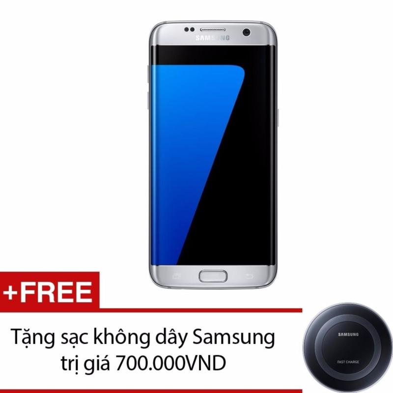 Samsung Galaxy S7 Edge 32GB G935 (Bạc) - Hàng nhập khẩu + Tặng sạc nhanh không dây Samsung