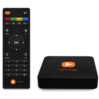 Smart TV box FPT Play box truyền hình internet (Đen)  