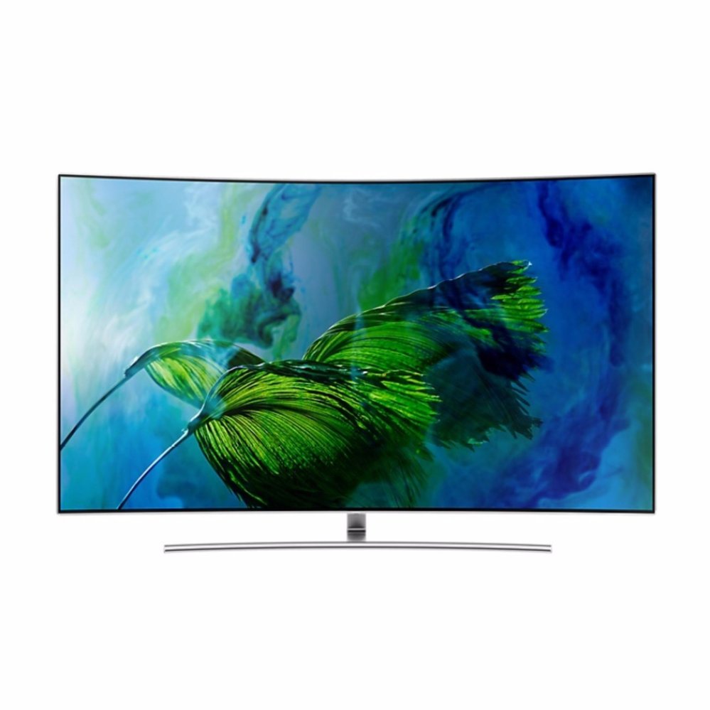 Smart TV QLED màn hình cong Samsung 75inch 4K - Model Q8C (Bạc) - Hãng Phân phối chính thức
