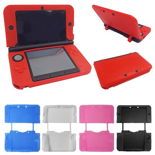 Soft Silicone Gel Skin Case Cover Protector for Nintendo 3DS XL LL N3DS XL LL Red - intl