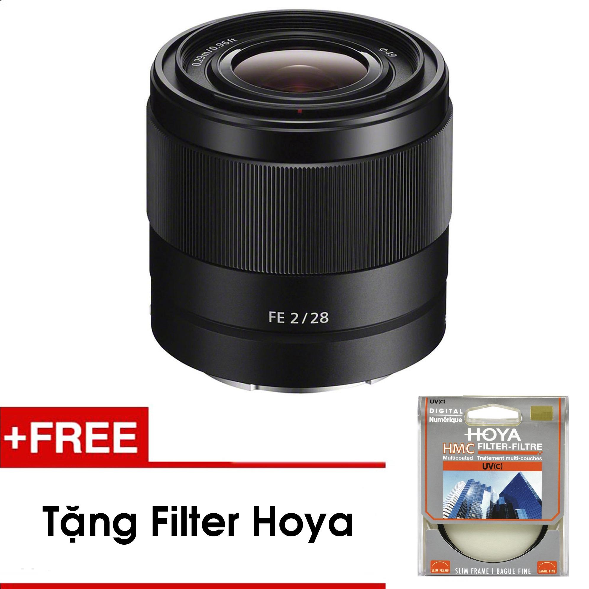Sony FE 28mm F2 - Tặng Filter Hoya - Hàng phân phối chính hãng