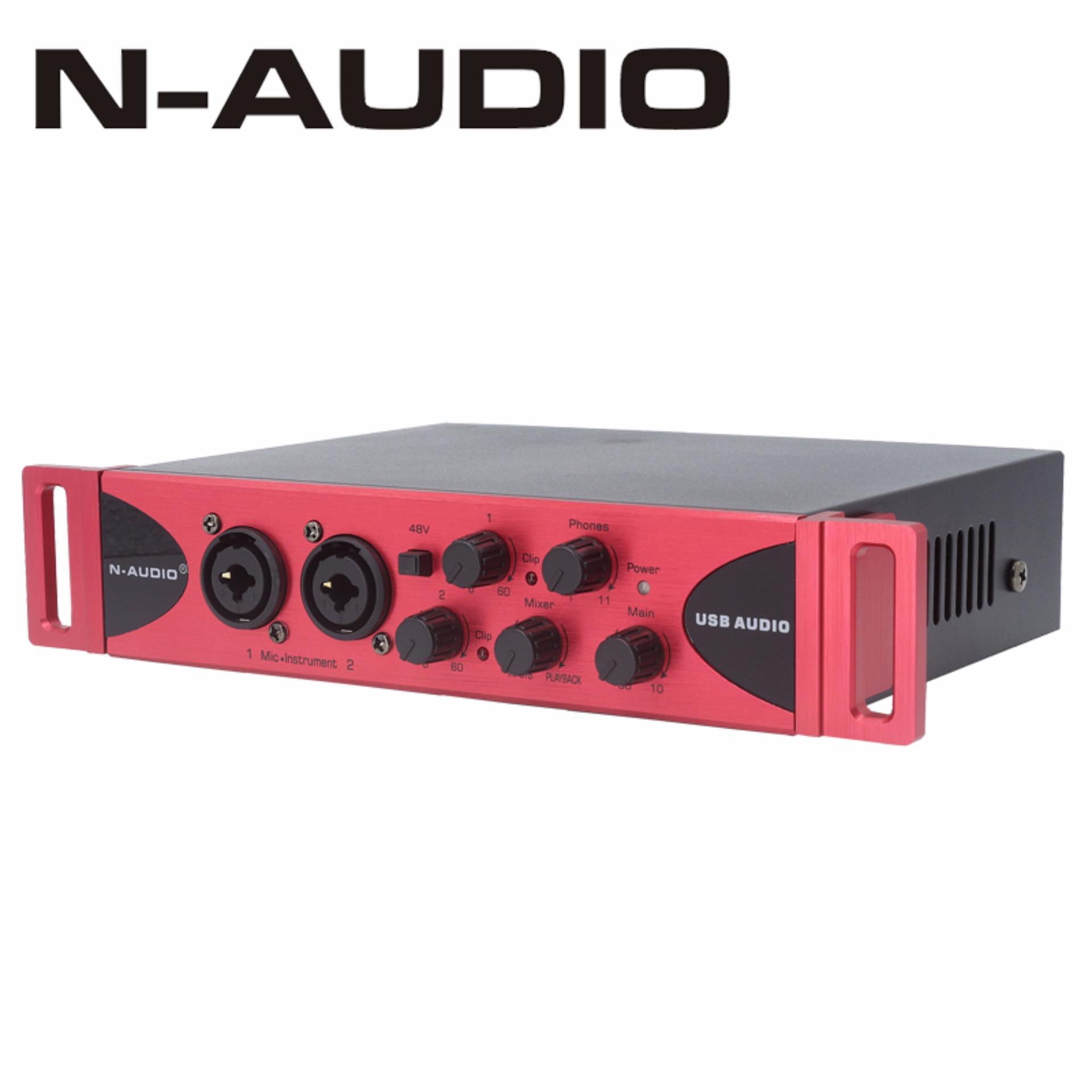 Sound card thu âm N-AUDIO Audio Box