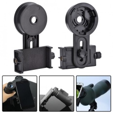 Sweatbuy Đa Năng Điện Thoại Máy Ảnh Ống Nhòm 2 Mắt Kính Thiên Văn Một Mắt Kính Hiển Vi Adapter Gắn Cổng Kết Nối-quốc tế