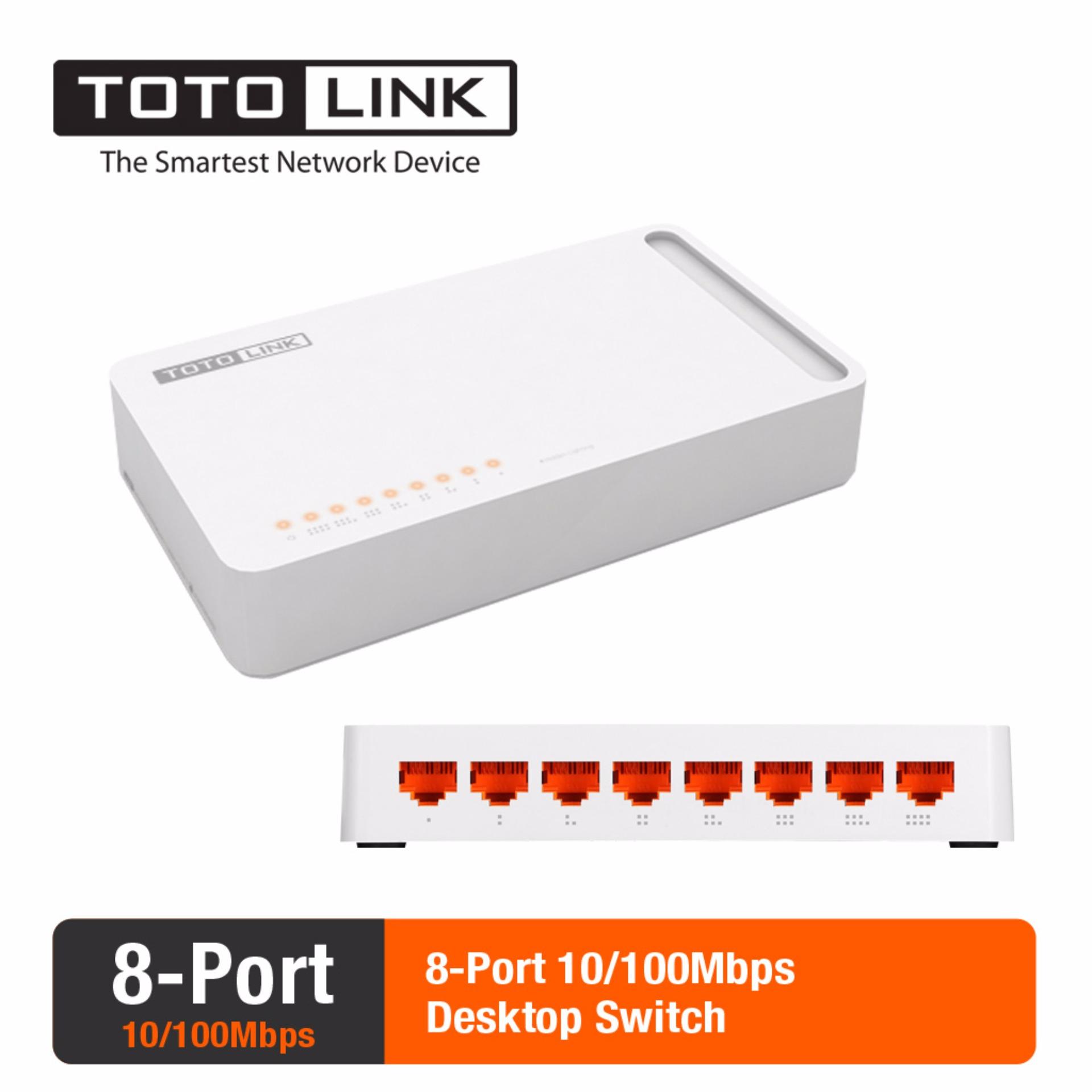 Switch 8 cổng 100Mbps TOTOLINK S808