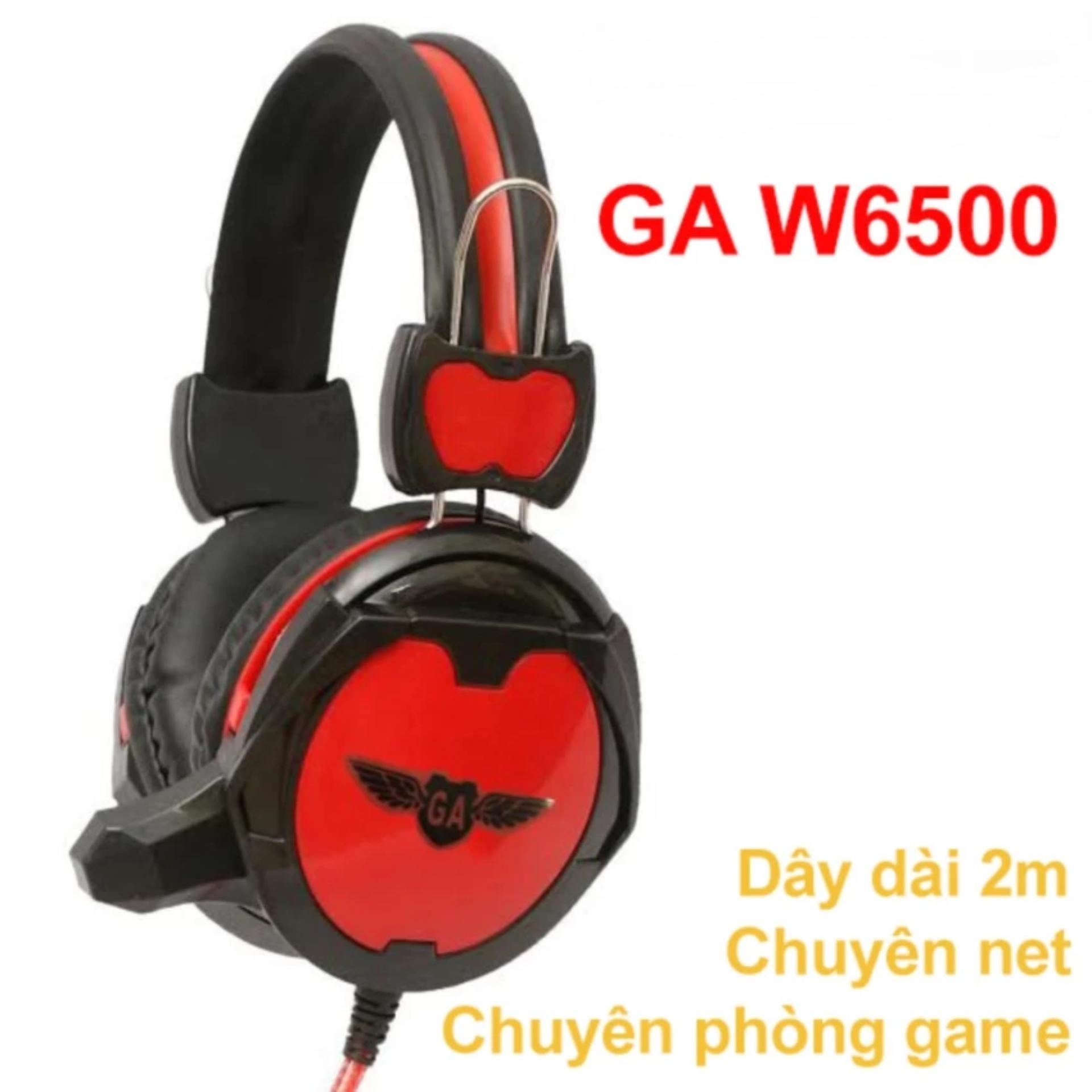 Tai nghe game thủ Lamino GA W6500 (Đỏ)