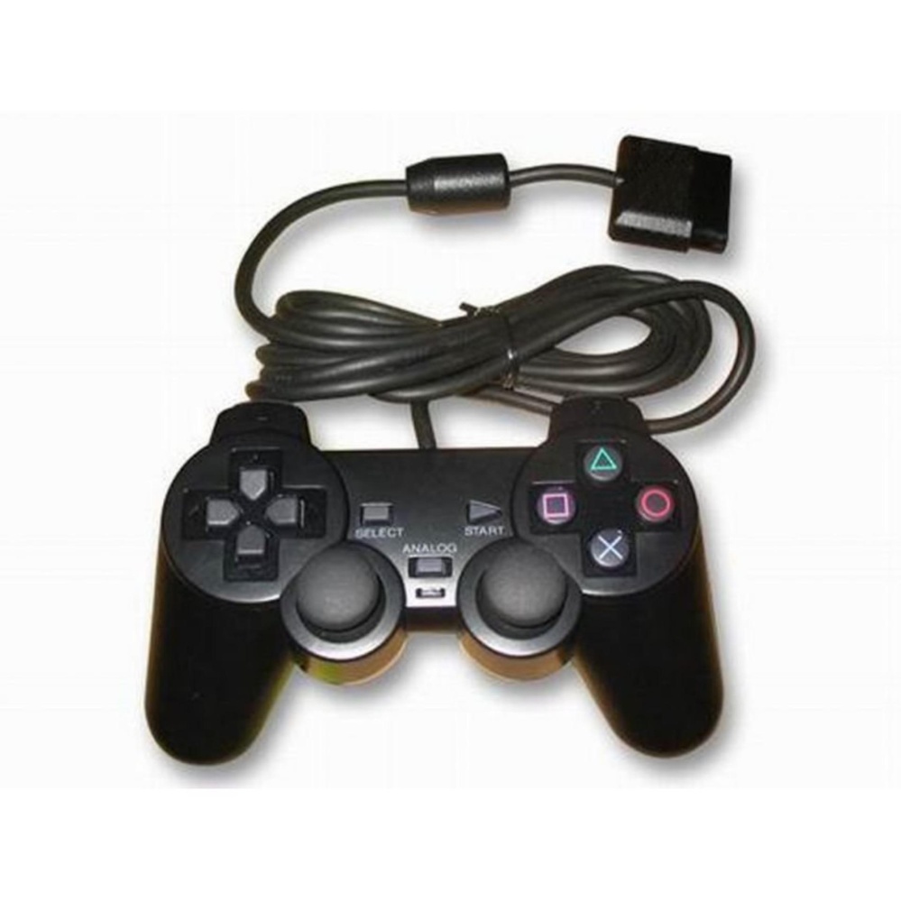 Tay cầm chơi game PlayStation 2 DualShock2 (Đen)