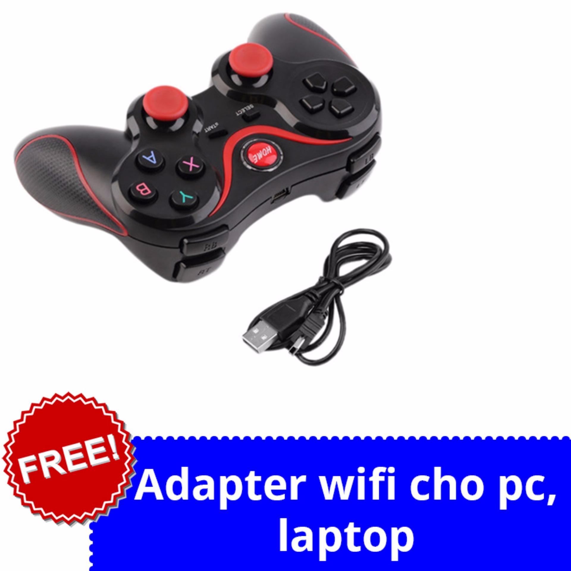 Tay game C8 bluetooth + wifi cho android, android box, pc, laptop