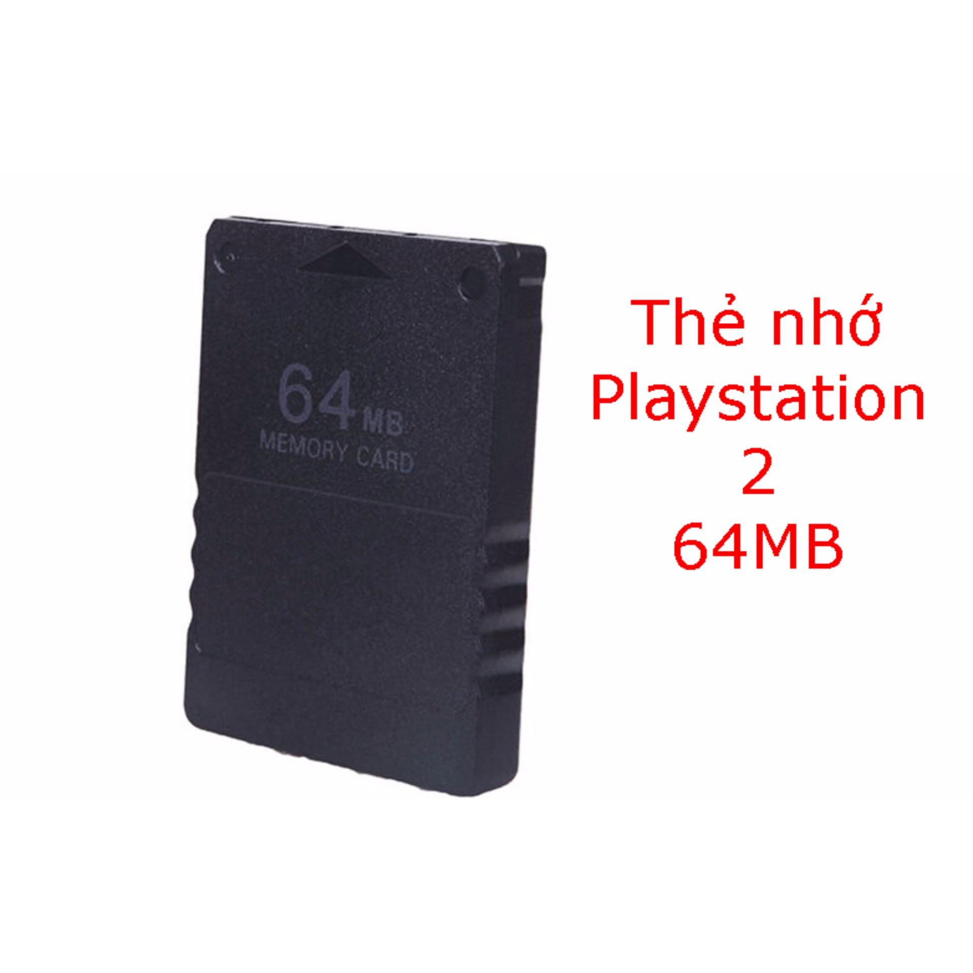 Thẻ nhớ 64Mb cho máy chơi game Playstation 2, PS2
