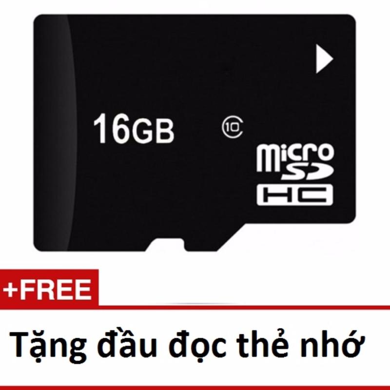 Thẻ nhớ micro SD 16G tặng đầu đọc thẻ chuyên dụng