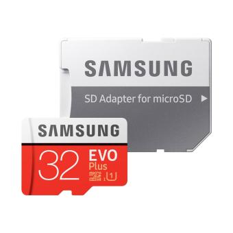 Thẻ nhớ MicroSDHC Samsung EVO Plus 32GB 95MB/s Adapter (Màu đỏ)  