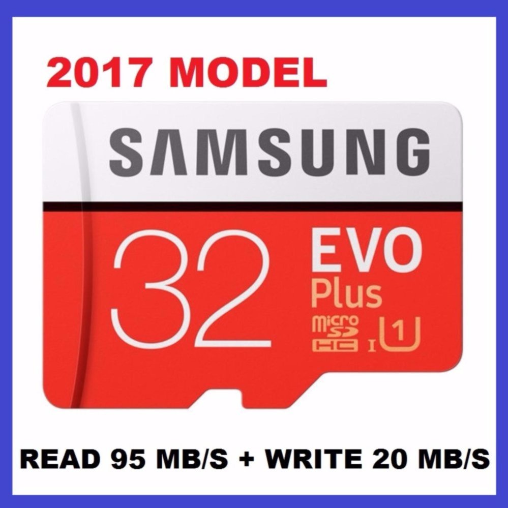 Thẻ nhớ MicroSDHC Samsung EVO Plus 32GB 95MB/s (New 2017)