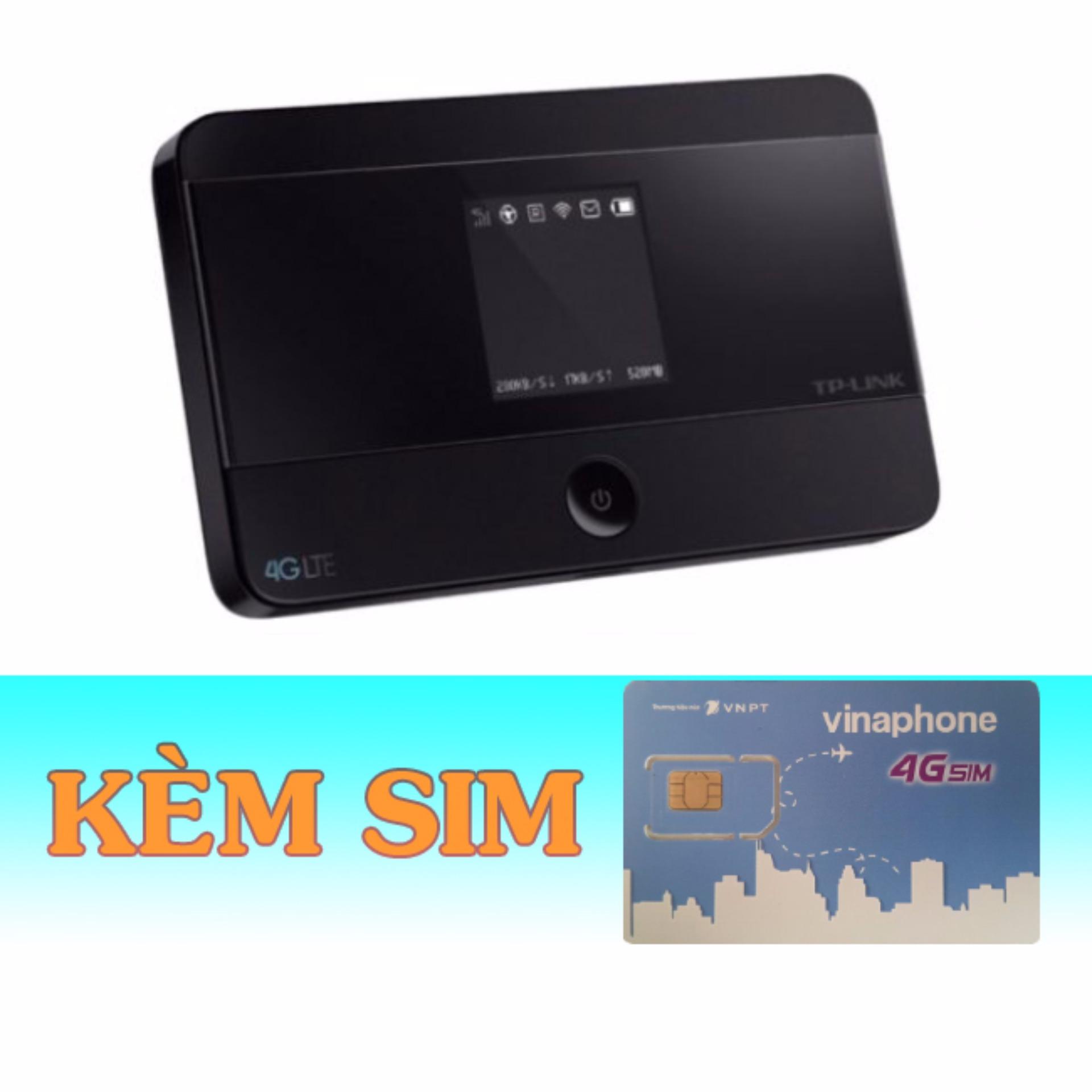 Thiết Bị Phát Wifi Bằng Sim 4g Tp Link M7350 – Wifi Không Dây 4g + Sim 4g Vinaphone Trọn...