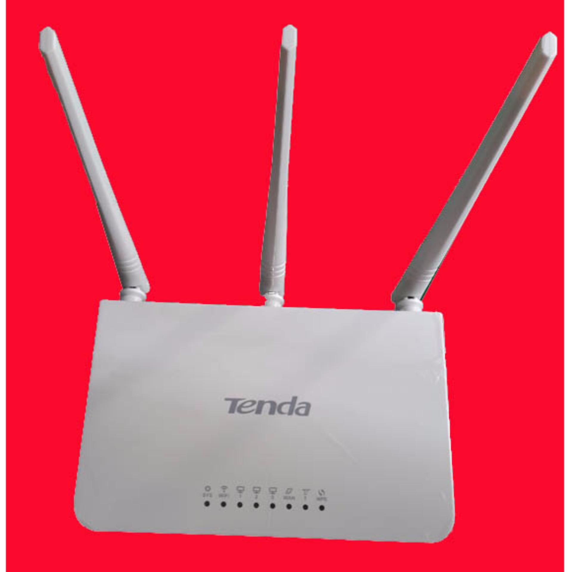 Thiết bị Thu Phát sóng Wifi Tenda F3 (3 ăng ten - màu trắng) tốc độ 300Mbps