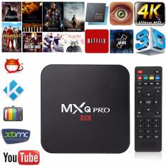 Nơi Bán Tivi Box MXQ-4K Pro Với Android 6.11 Siêu Mạnh SIêu Nhanh Phiên Bản 8/2017 (Khuyến Mại Chuột Không Dây)