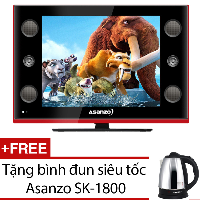 Bảng giá Tivi LCD Asanzo 20inch HD – Model 20K150US (Đen) + Tặng bìnhđunsiêu
tốc Asanzo SK-1800