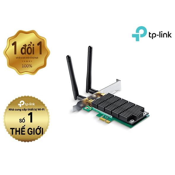 Card Mạng Wifi TP-Link Archer T6E Băng Tần Kép PCI Express AC1300 - Hãng phân phối chính thức