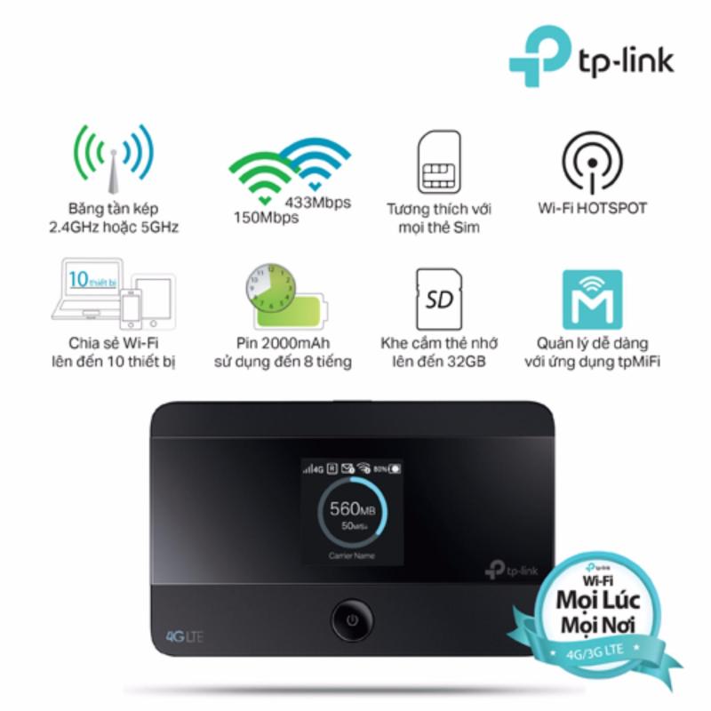 Bảng giá TP-Link - M7350 - Bộ phát Wi-Fi Di động 4G LTE-Hãng phân phối chính thức Phong Vũ