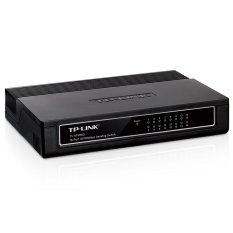 TP-Link TL-SF1016D – Switch Chia Tín Hiệu Để Bàn 16 Cổng 10/100Mbps (Đen)