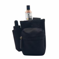 Túi vải cao cấp đựng Vape, Tinh dầu, thuốc lá điện tử đeo lưng hoặc treo (Màu đen)