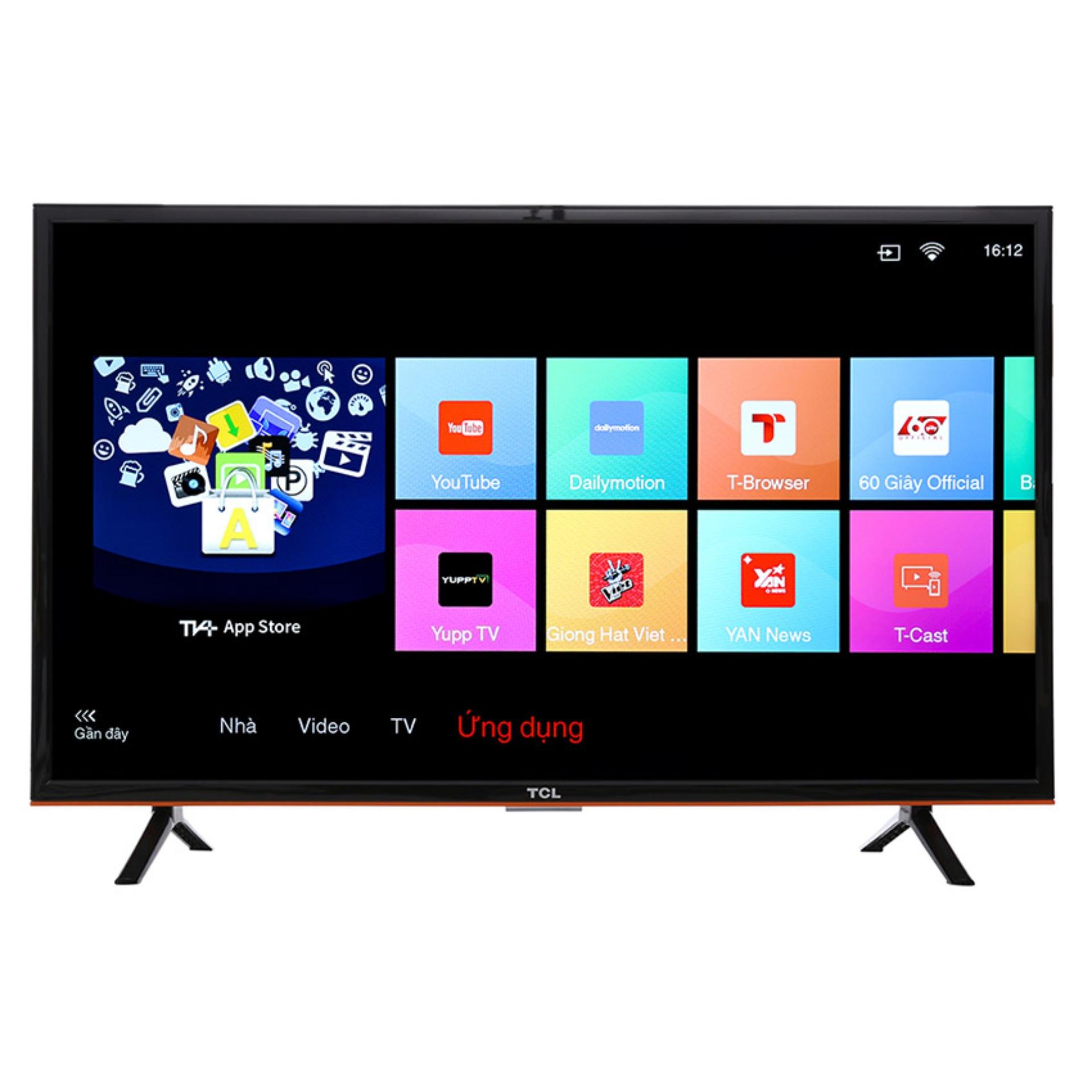 Smart TV LED TCL 32inch HD - Model L32S62 (Đen) - Hãng phân phối chính thức