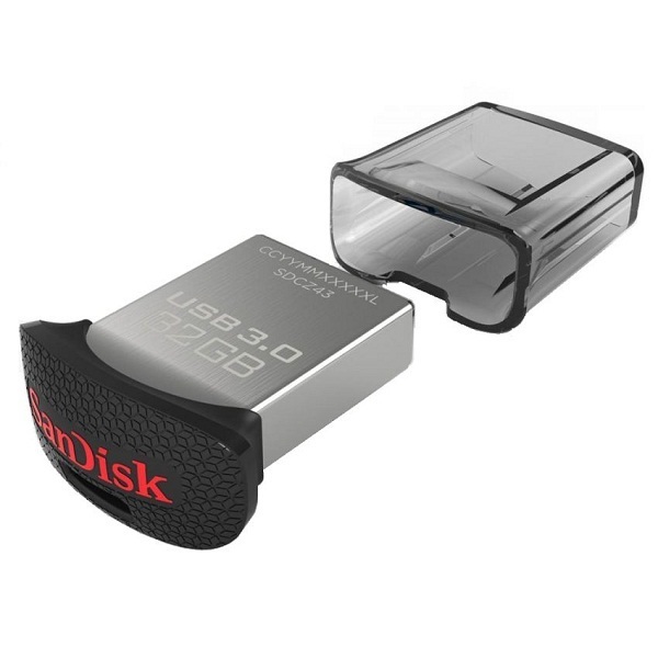 USB 3.0 Sandisk Ultra Fit CZ43 32GB 150MB/s (Đen)