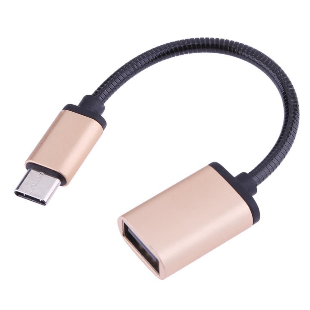 USB 3.0 Loại C Cáp Chuyển Đổi OTG Hub Dữ Liệu Dây Sạc Cho Macbook (Vàng)-quốc tế
