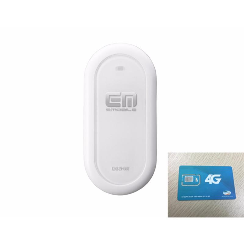 Bảng giá USB 3G Huawei Emobile D02HW nhỏ gọn khả năng kết nối mạnh mẽ + Sim 4G Viettel 10GB x 12 tháng Phong Vũ