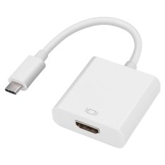 epayst USB C USB 3.1 Type C to HDMI Digital Adapter Cable Converter for Macbook PCs White