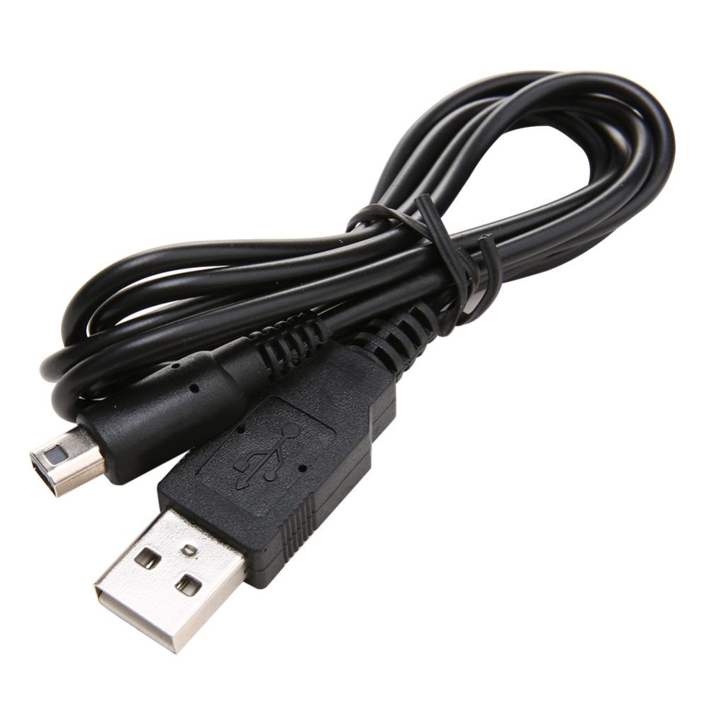 Cáp USB Cáp cho Máy Nintendo 2DS NDSI 3DS 3 DSXL MỚI 3DS 3 DSXL (Đen)-quốc tế