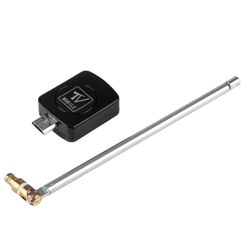 USB DVB-T Digital TV Tuner Receiver For Android Smartphone Tablet PC HDTV Black