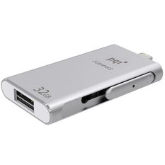 Thiết bị tăng dung lượng lưu trữ dành riêng cho iPhone,Usb gan ngoai cho iphone OTG PQI iConnect 32GB (Bạc)