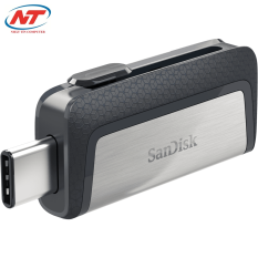 Mẫu sản phẩm USB OTG Sandisk Ultra Dual Type-C 3.1 64GB 150MB/s (Bạc)  